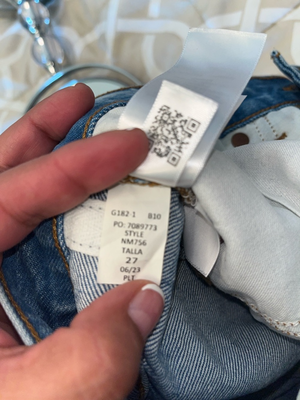 Madewell Light Blue 90’s Straight Leg Jeans - Picture 9 of 11